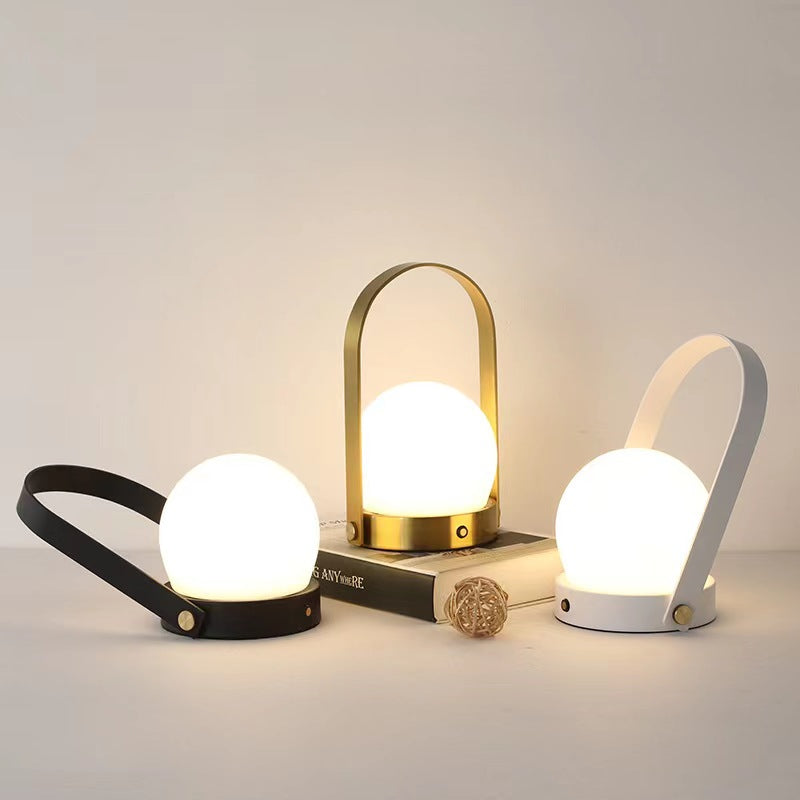 Portable table lamp Hydrangea