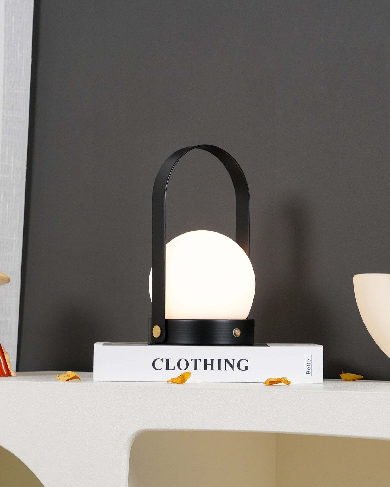 Portable Lamp Fio - Black
