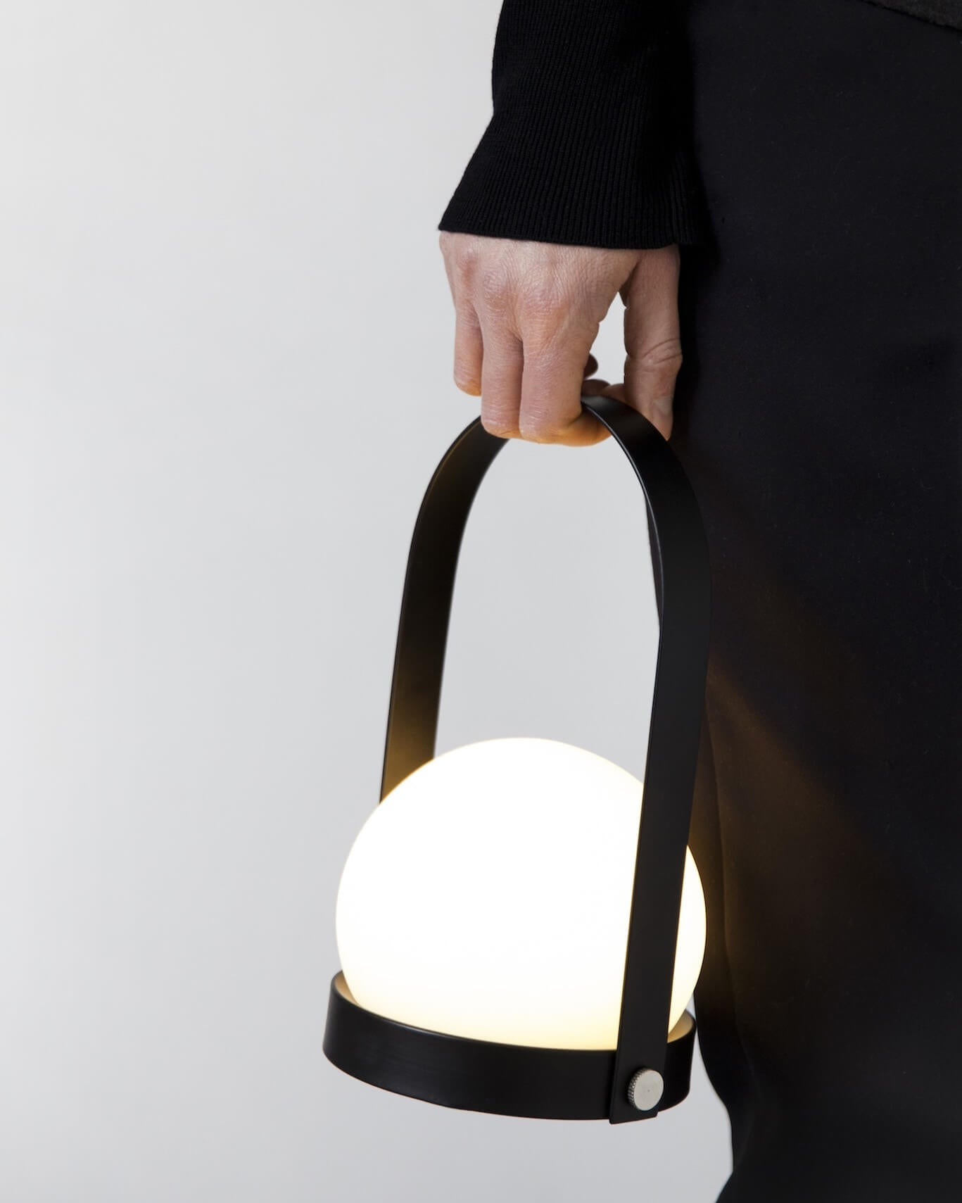 Portable Lamp Fio - Black