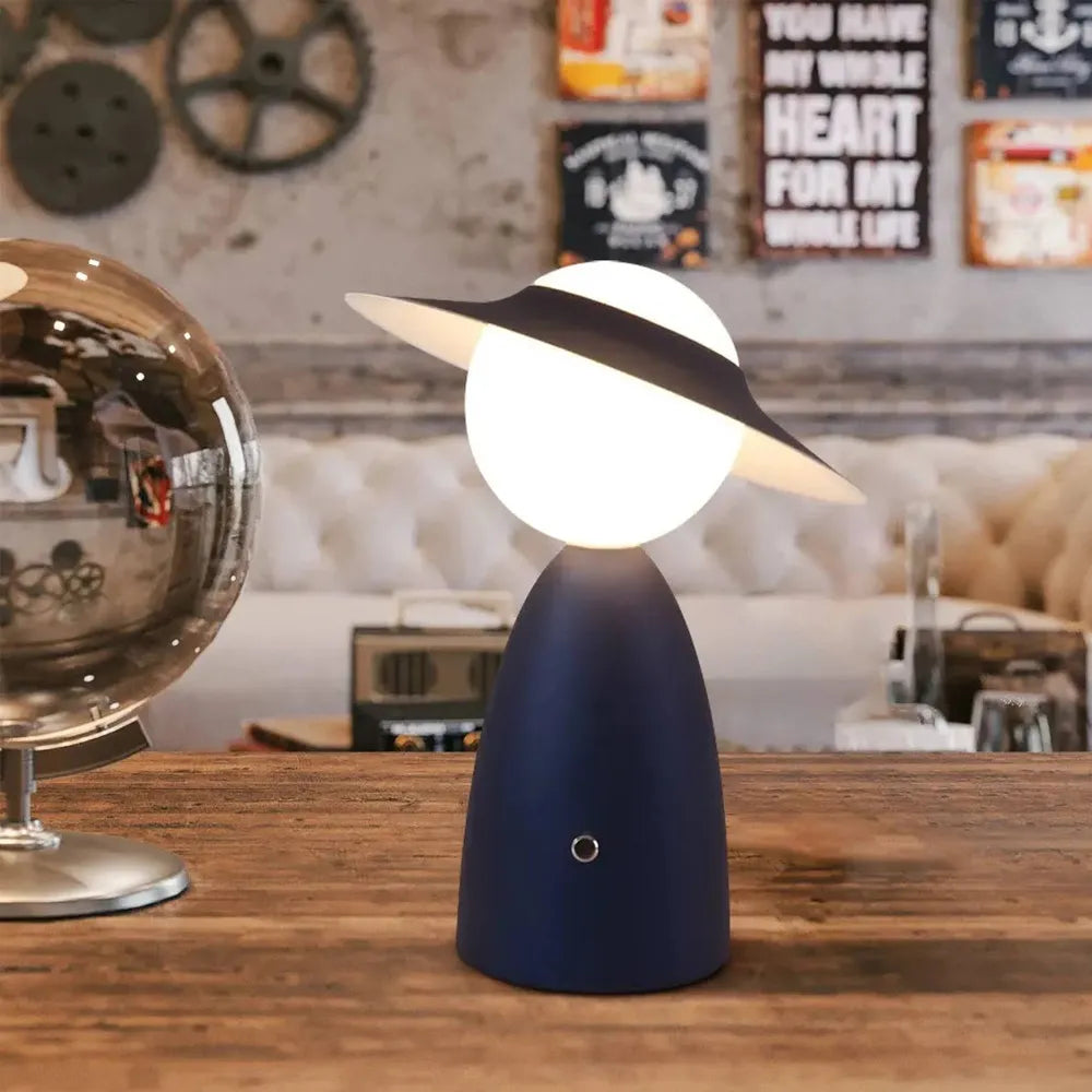 Hat Man Cordless Table Lamp